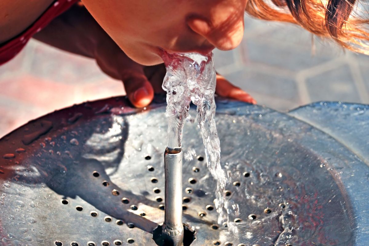 Outdoor Drinking Fountain Lead Concerns