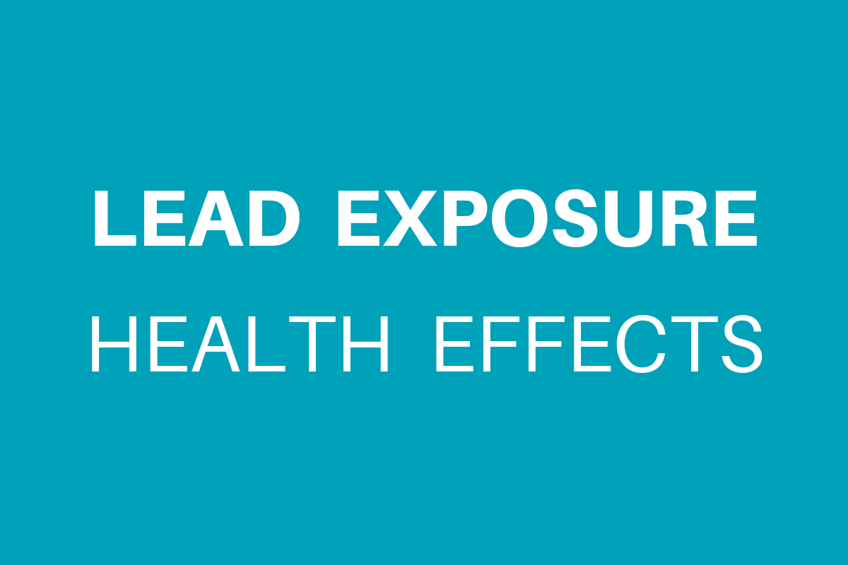 Lead Exposure Health Effects